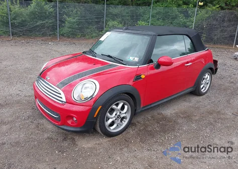 2011 Mini Cooper из США, поврежденный, VIN WMWZN3C59BTZ89447